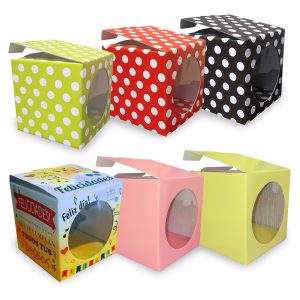 Combo Cubo Con Ventana 20X20X20