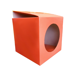 Cubo Con Ventana 12×12 Coral